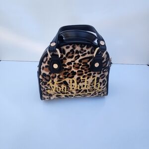 Von Dutch Leopard Print Women's Bag